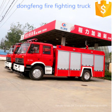 Dongfeng 4 * 2 agua tanque bomberos camión de bomberos